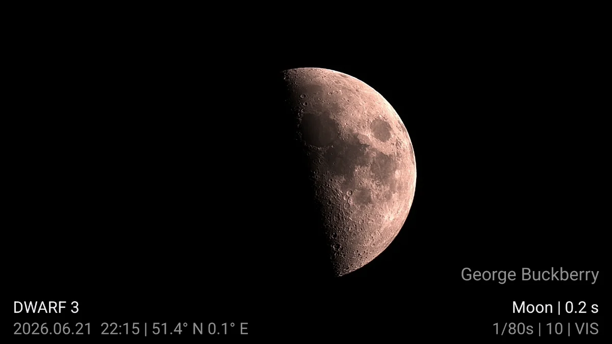 Moon waxing