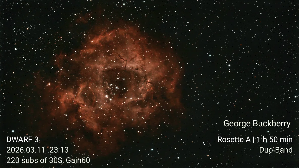 Rosette Nebula 11Mar26