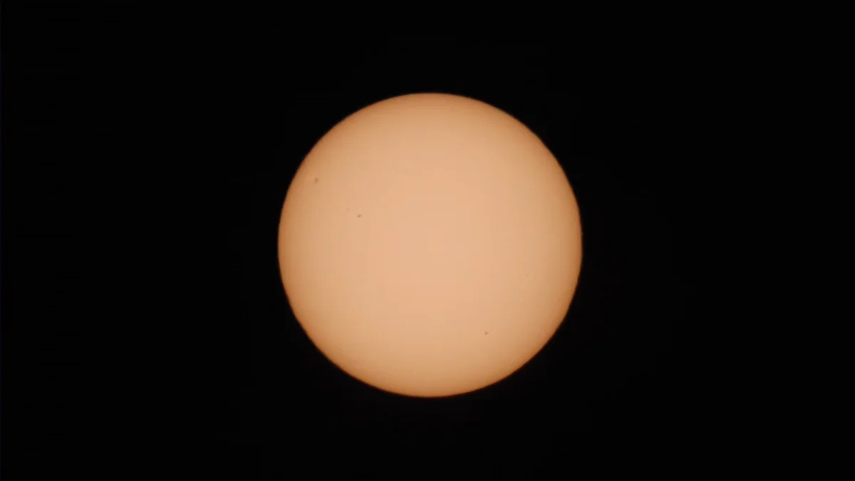 Partial Eclipse  SE England 12Aug26