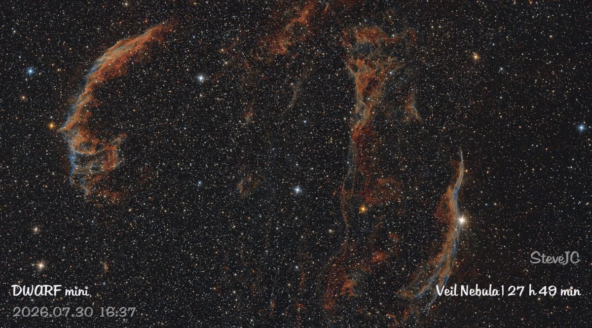 Veil Nebulae Mosaic