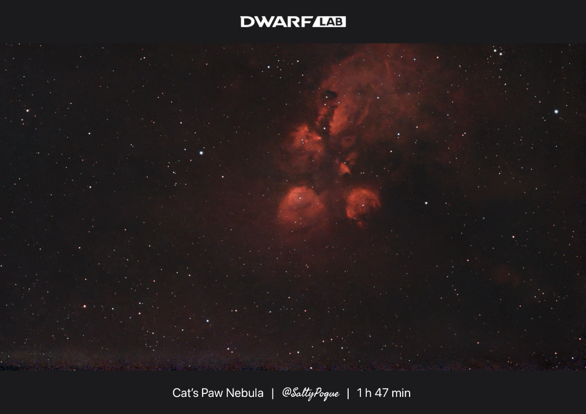 Cat’s Paw Nebula