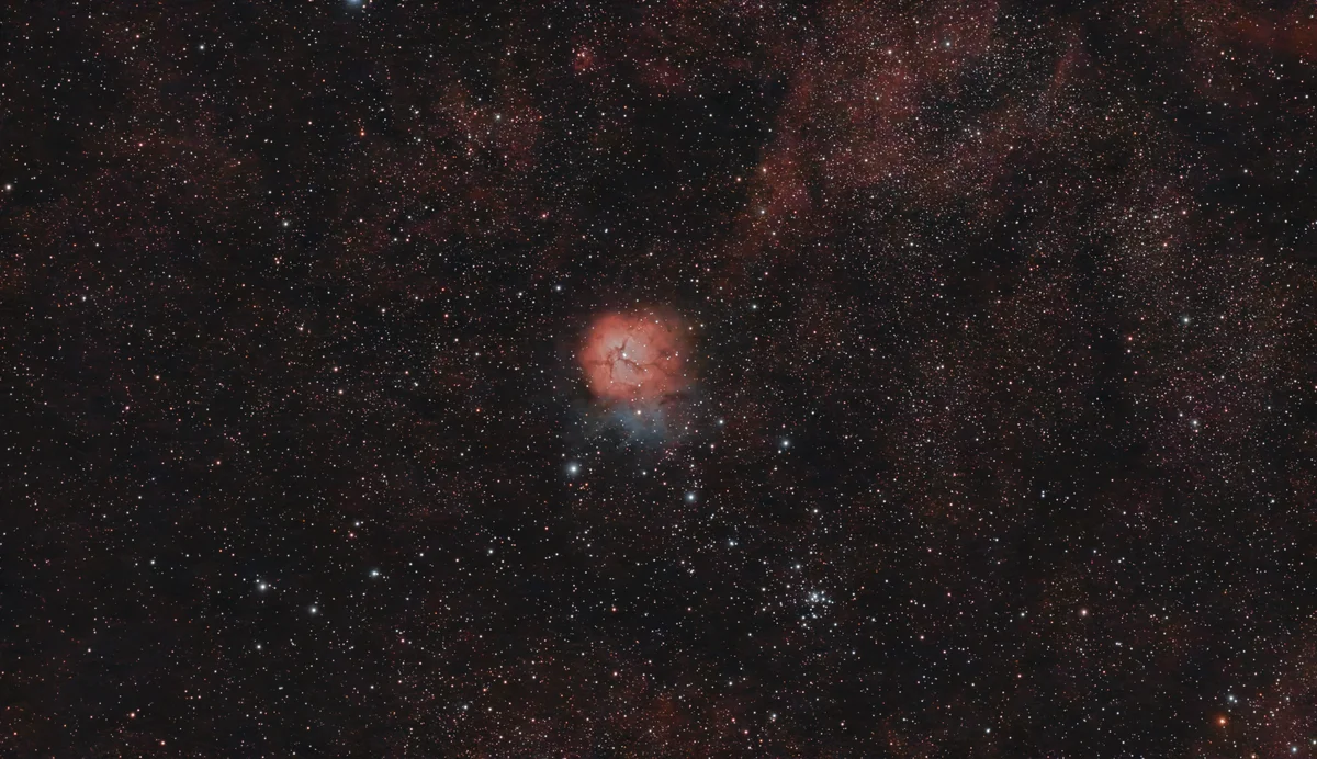 Trifid, taken from my front yard with streetlights
