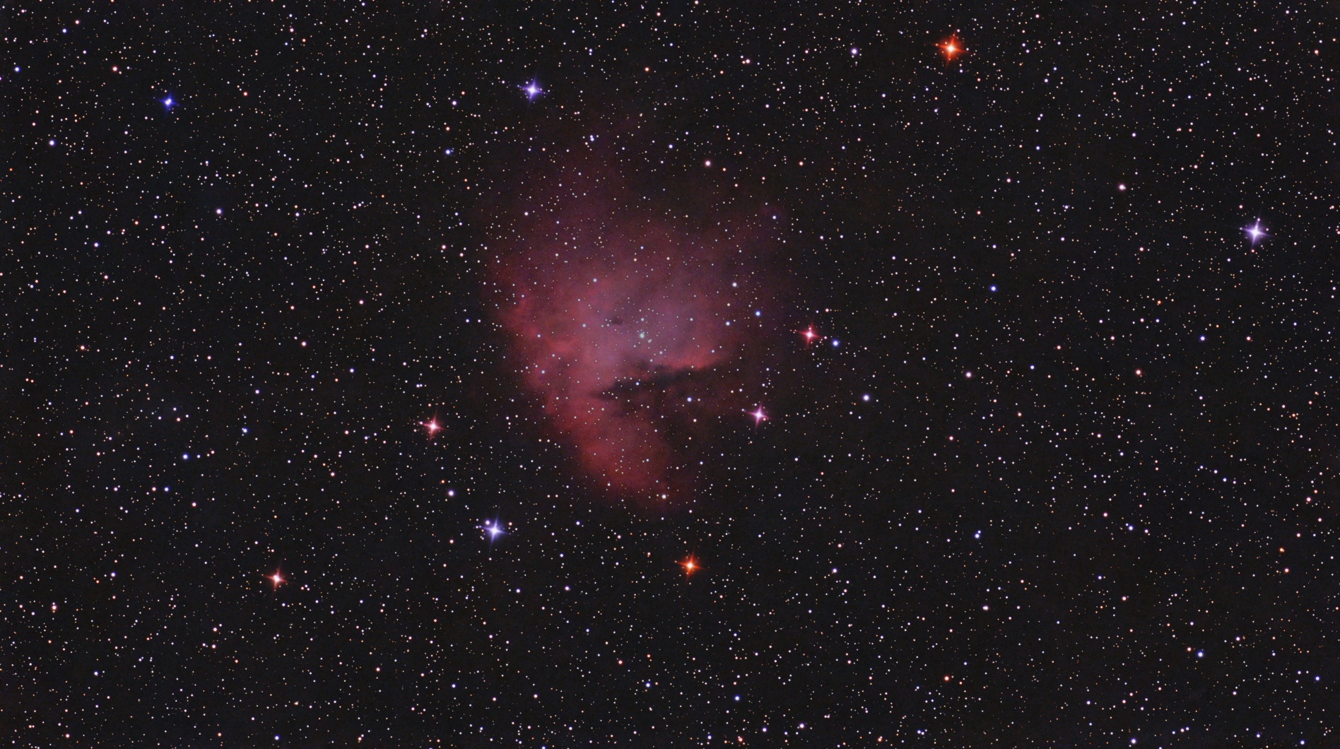 Pac-Man nebula