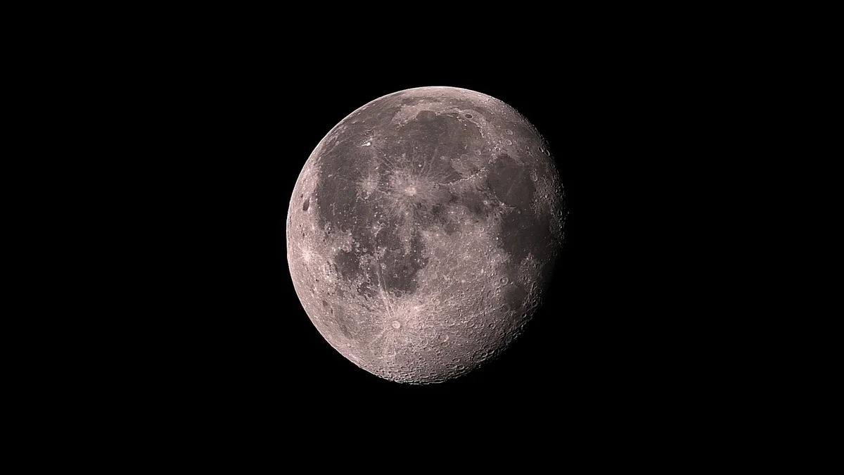 Lune décroissante