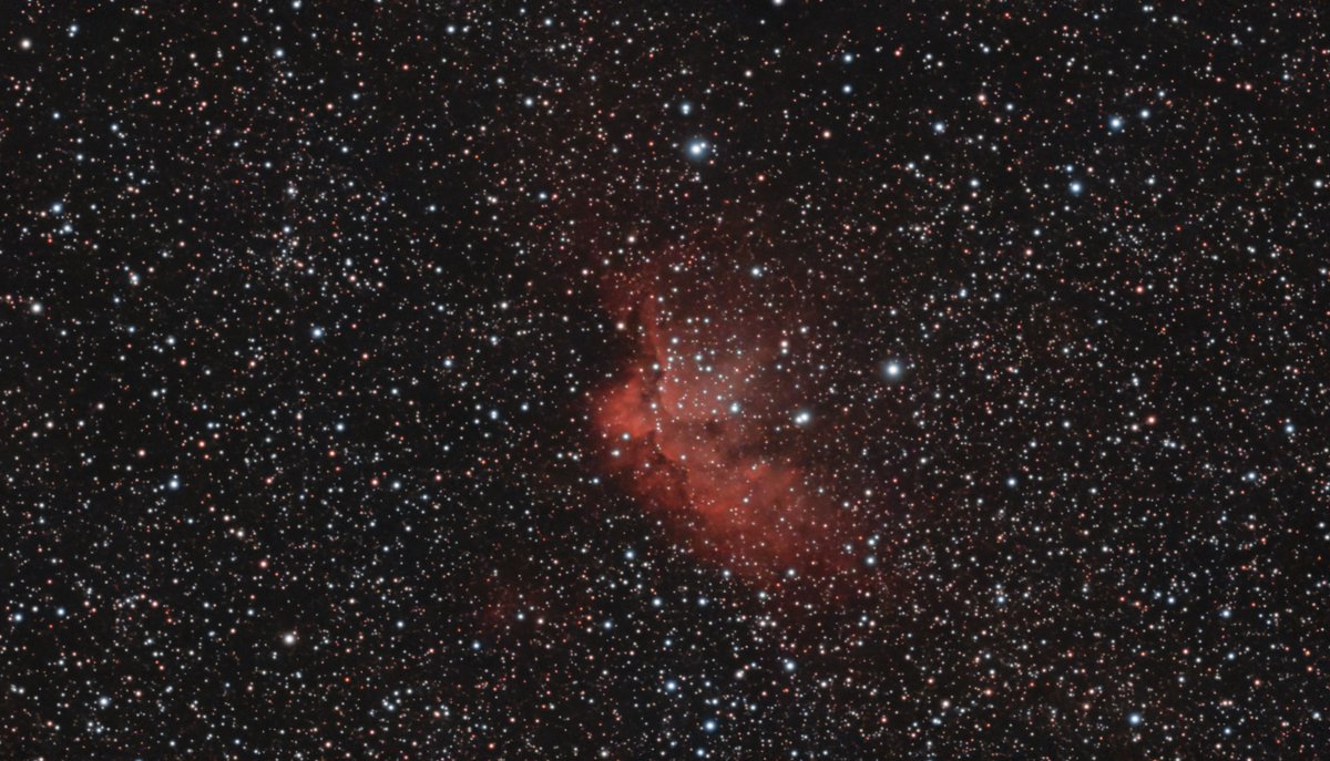 NGC 7380 - Wizard Nebula - Cepheus - 269 scatti da 60” - Gain 60 - Filtro DuoBand - Mega Stack - Stellar Studio