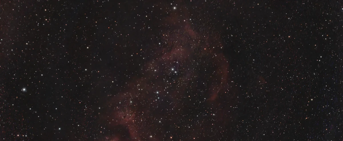 Heart nebula good with dwarf 3 to capture large nebula bottle sky 7 light pollution.