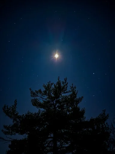 Nighttime at the quarry