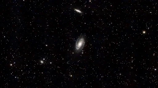 Bodes Galaxy with Dwarf III