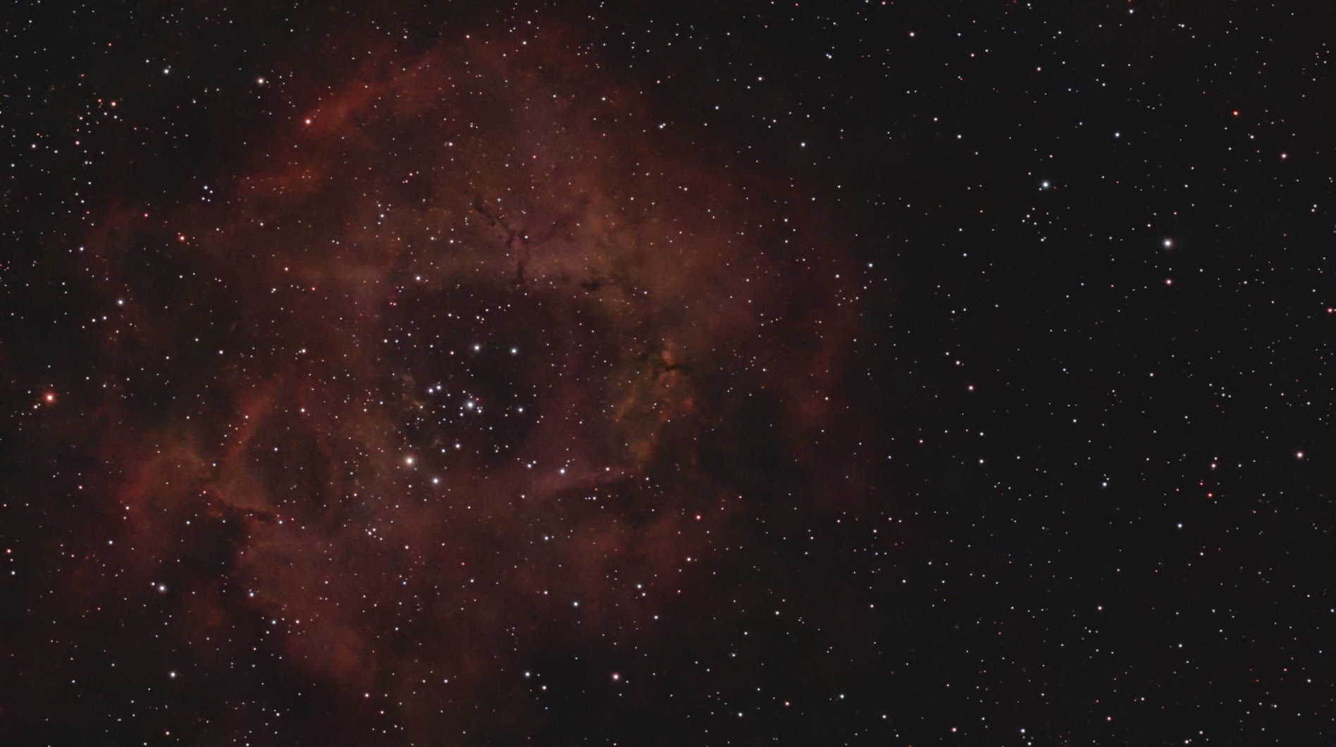 NGC2237　The Rosette Nebula
