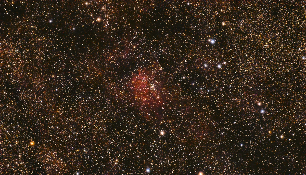 NGC6823 mit Astro-Filter Nachbearbeitet mit Windows 11 interner Photo-App