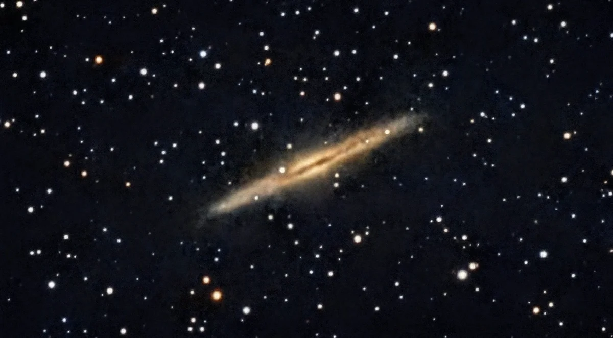 Silver Sliver Galaxy or Caldwell 23