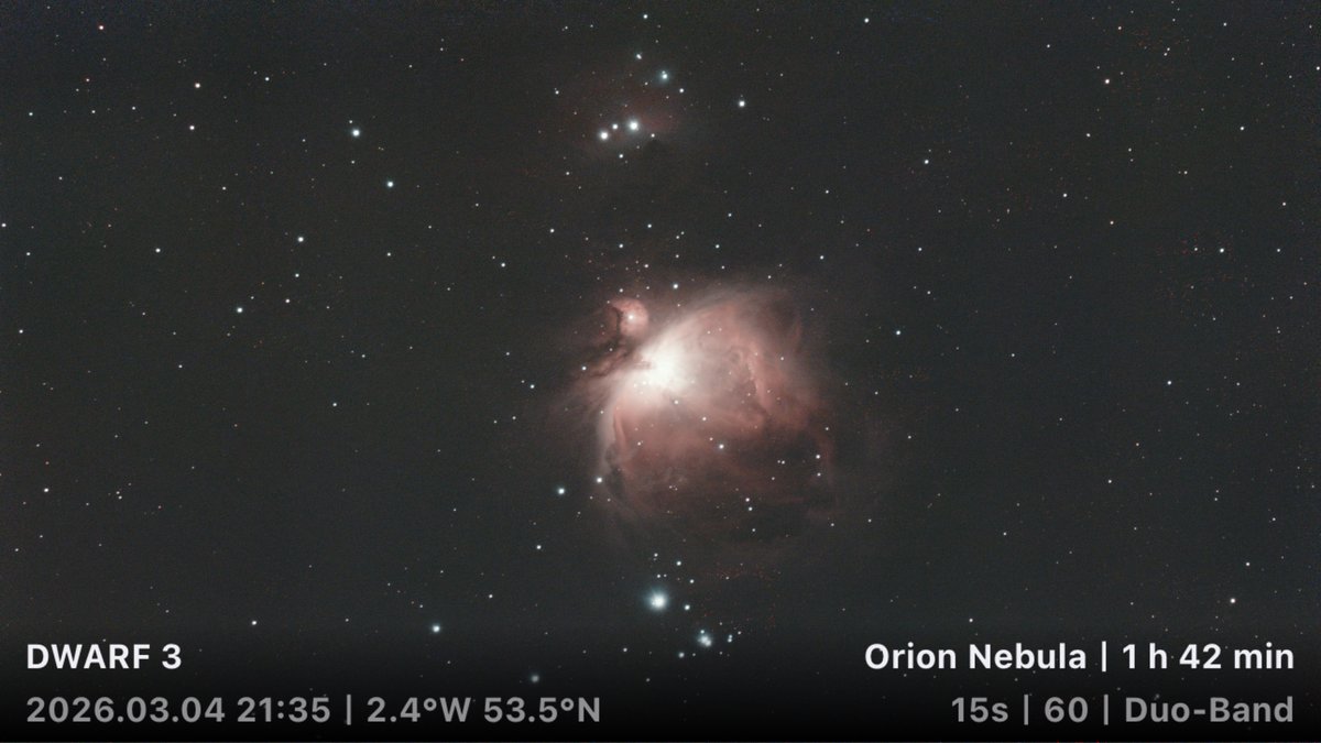 The night sky