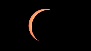 Eclipse through filter