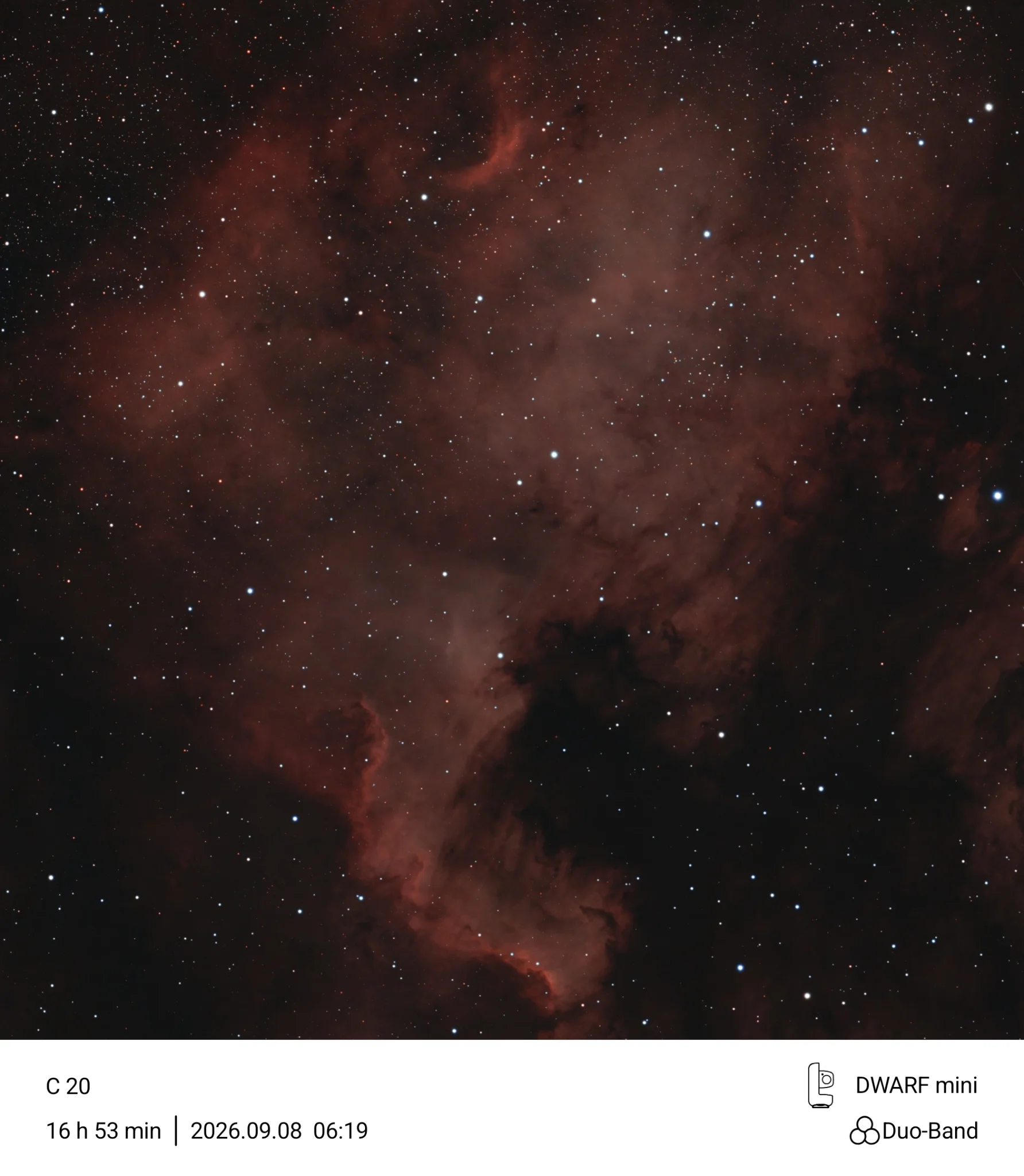 North american nebula