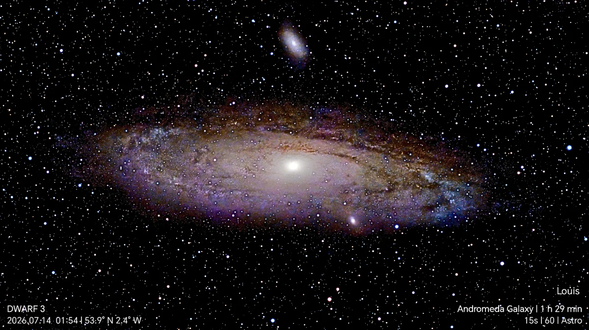 Andromeda galaxy