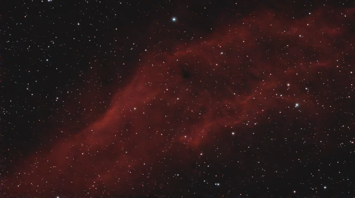 Туманність Каліфорнія — NGC 1499