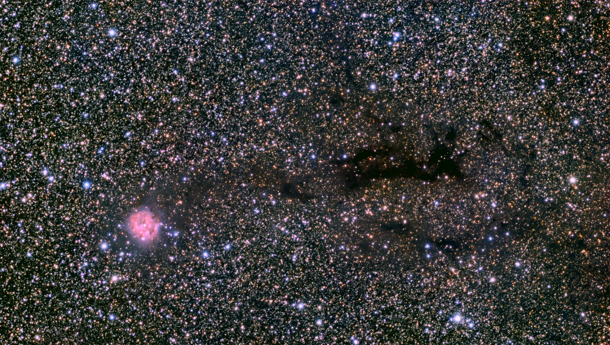 C19 Cocoon nebula in Cygnus
