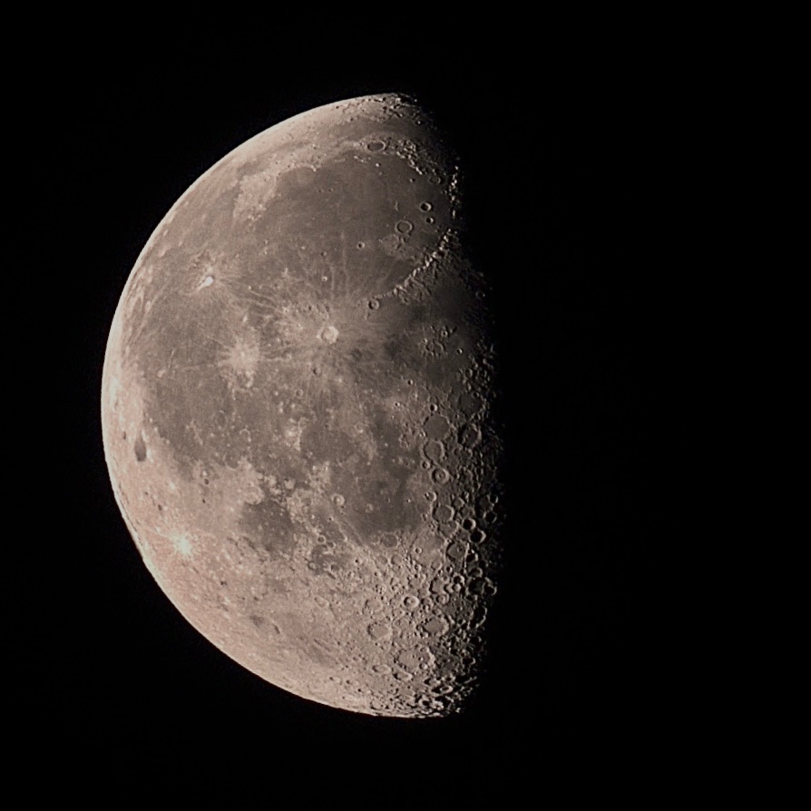 Waning crescent moon, 400tel/60G/5.08.26