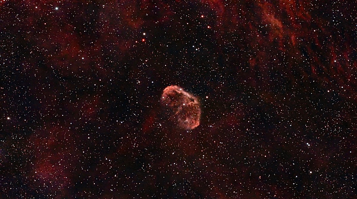 Cresent Nebula with the Mini