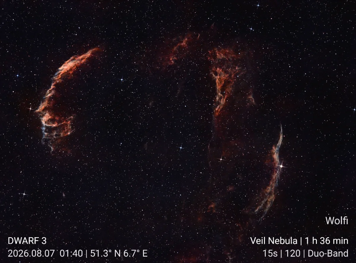 Veil Nebula, Mosaic
