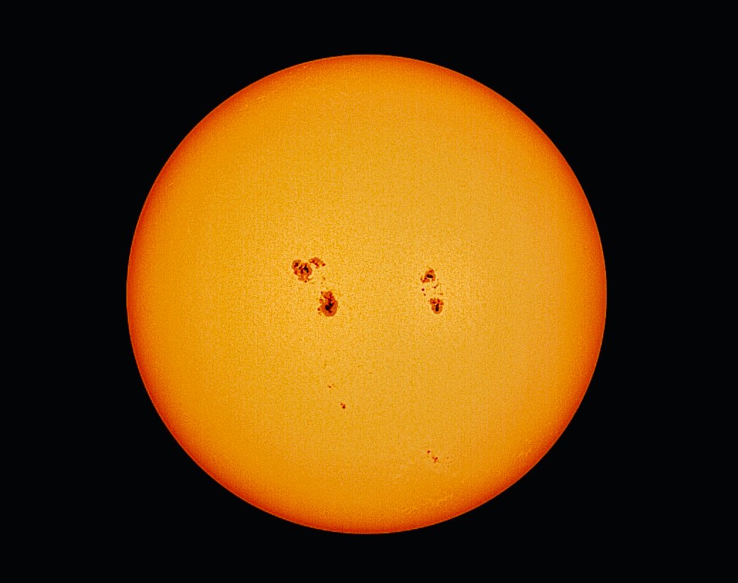 How to capture sunspots