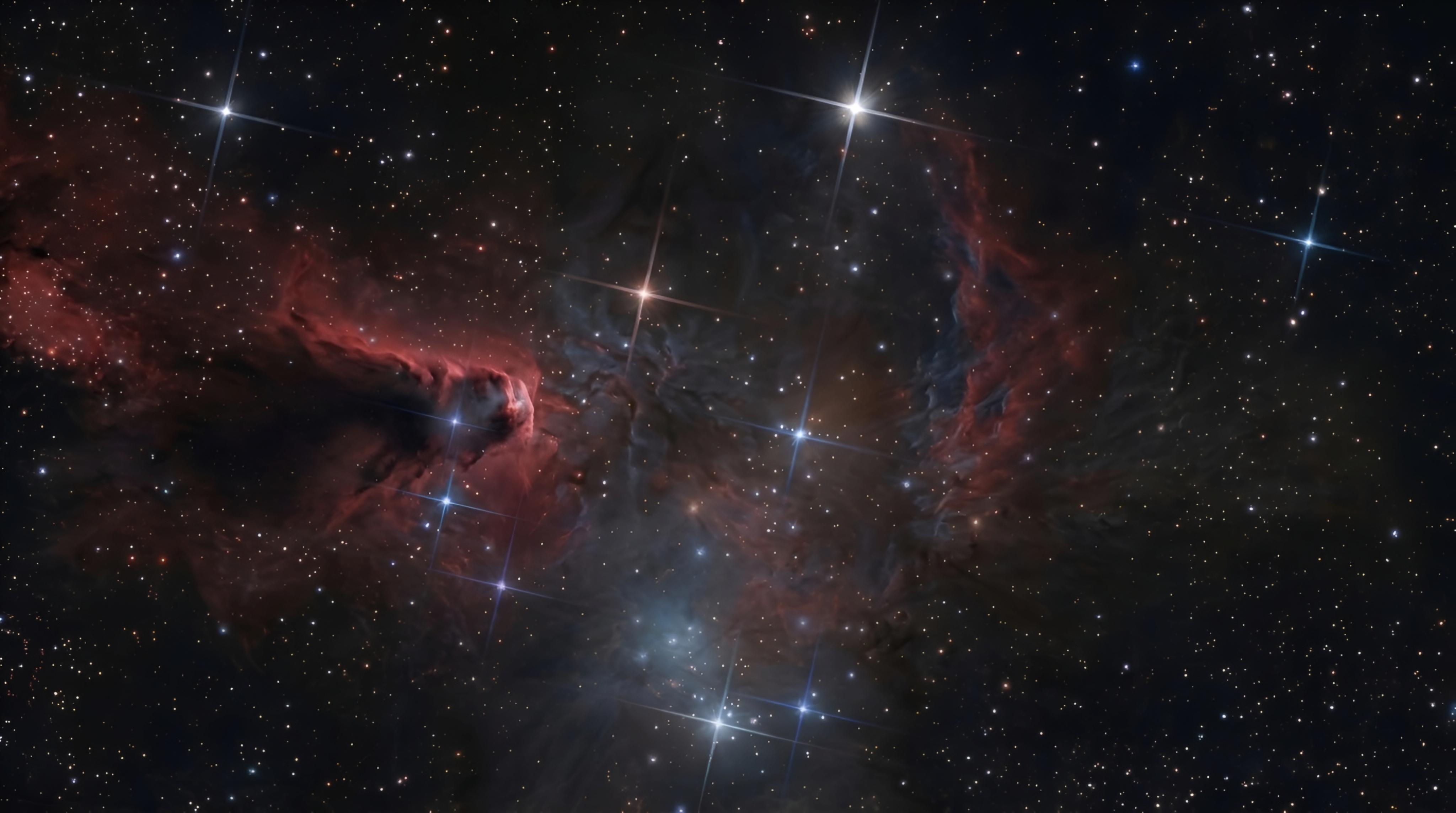 NGC 2264The Christmas Tree Cluster+ cone nebula