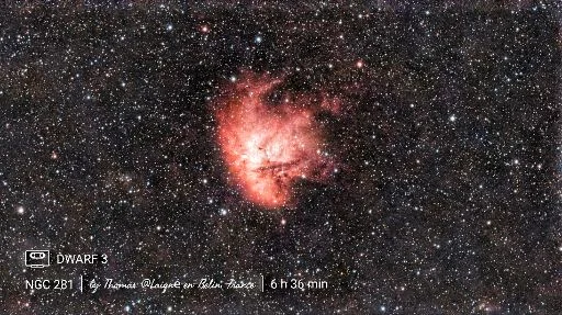 NGC281, nébuleuse pacman, dwarf3