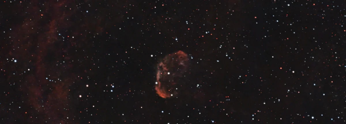 A Cosmic Sigh in Cygnus