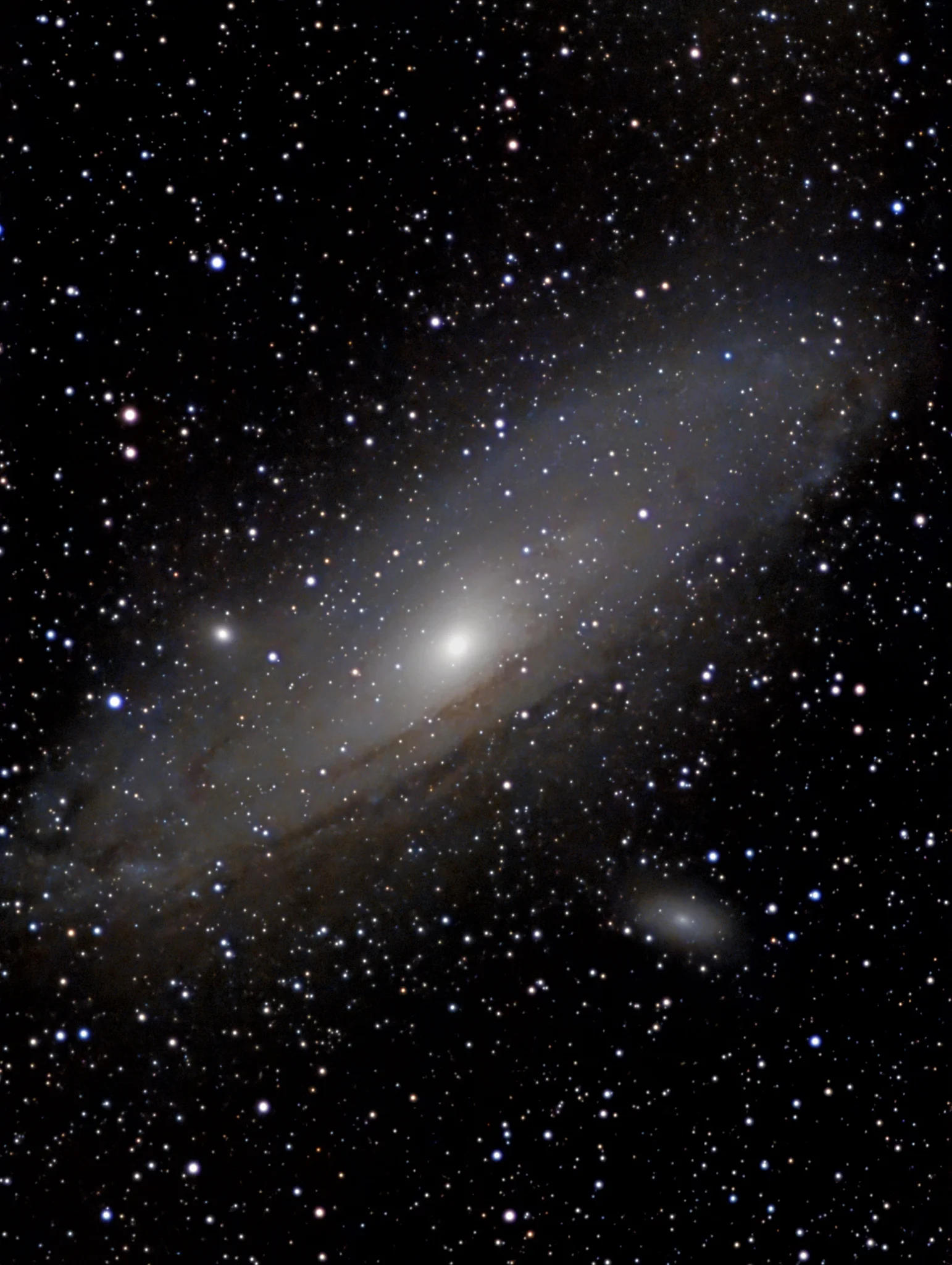 M31- Andromeda Roma, Bortle 7/8