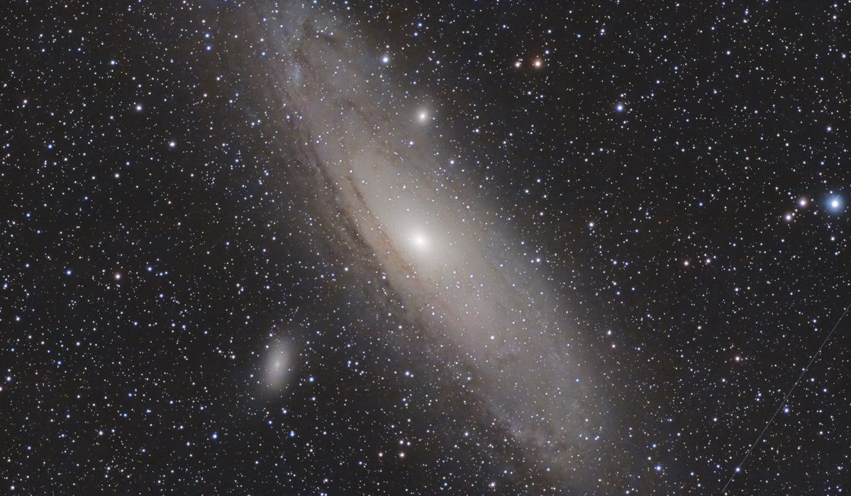 3 Hours Of Stacking On The Andromeda Galaxy