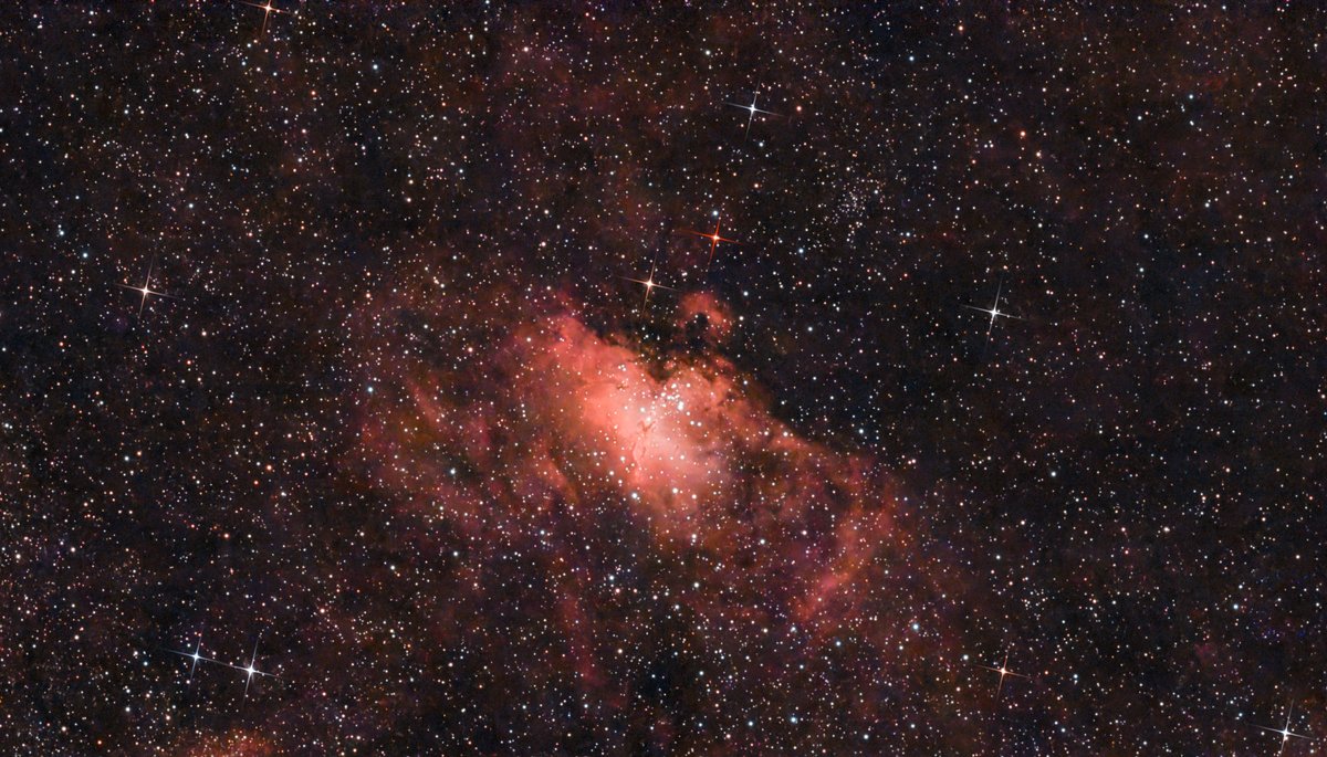 2 Hours Of Stacking On The Eagle Nebula