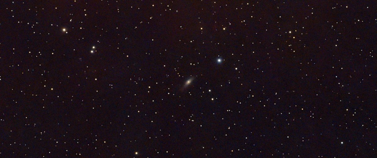 1.5 hour capture of the little sombrero Galaxy