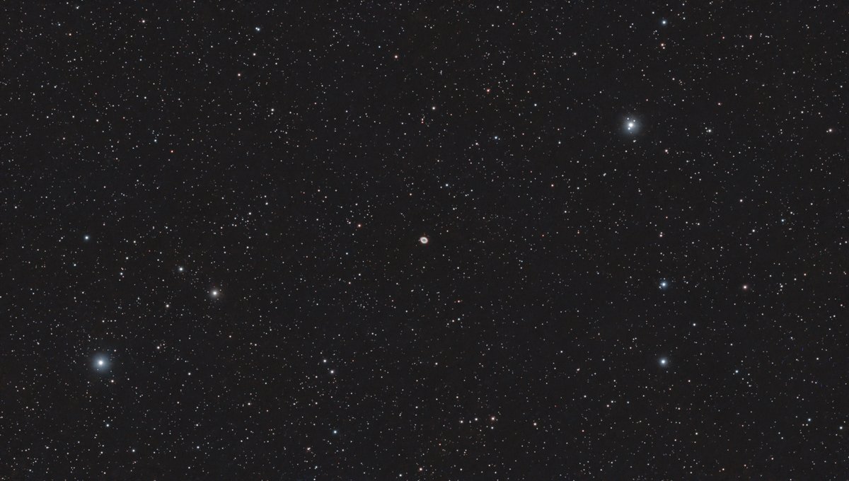 2 Hour Capture Of The Ring Nebula