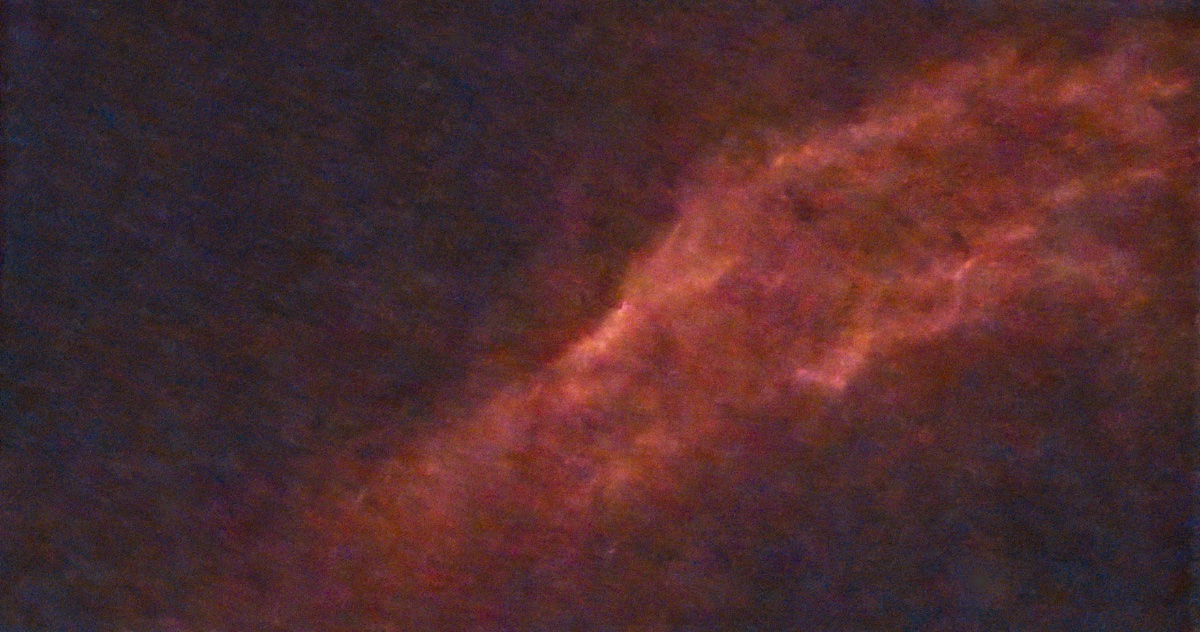 2 Hour Capture Of The California Nebula
