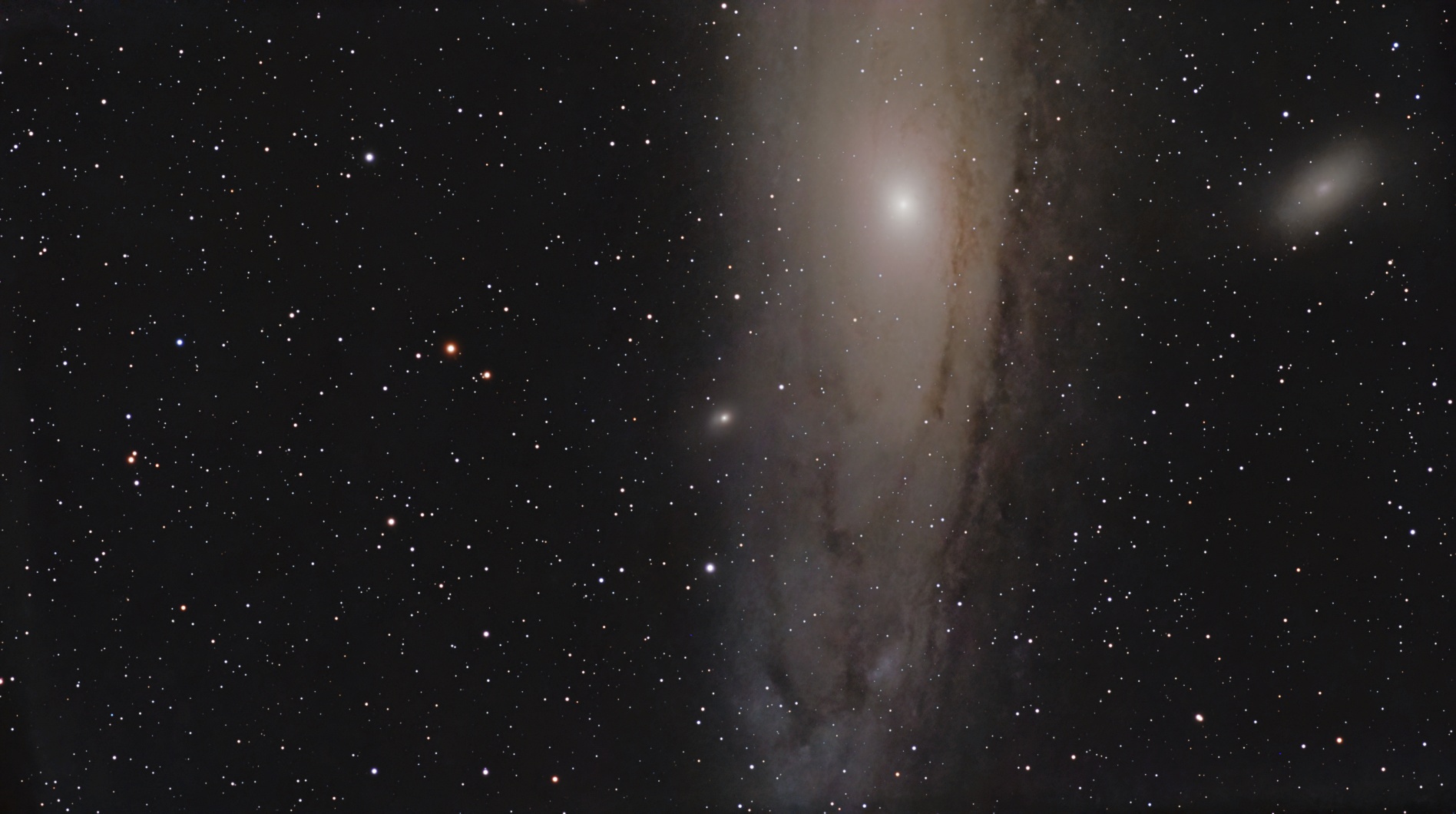 M110, M32 and M31 from Riga