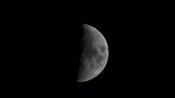 Moon over Metz, France