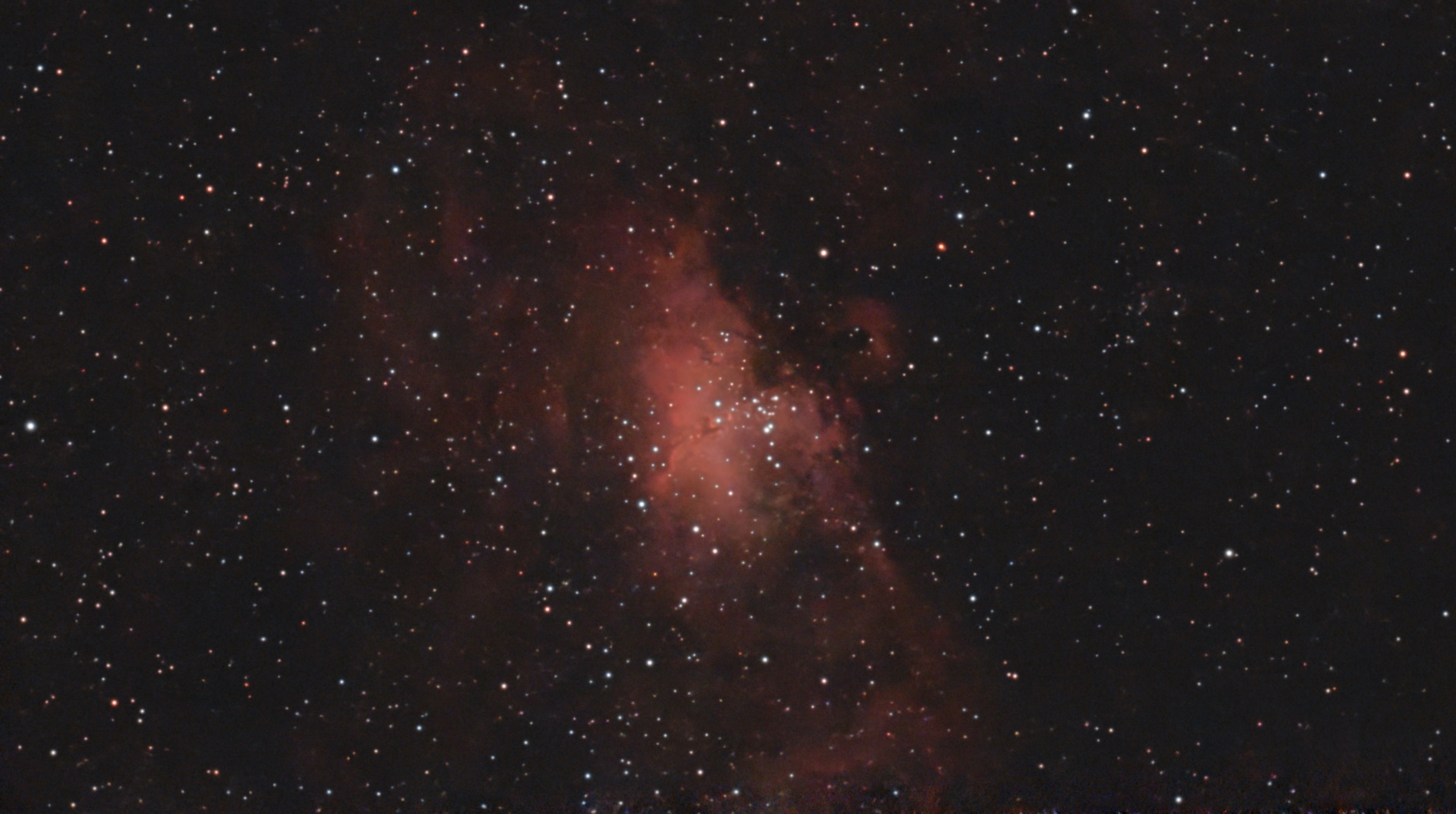 Eagle nebula new image