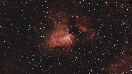 The swan nebula
