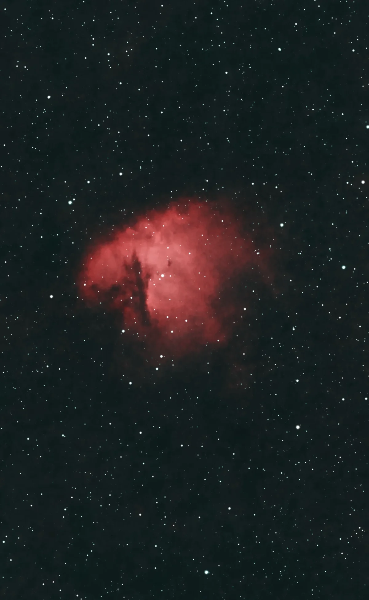 Pacman Nebel NGC281 92X60s Bortle 4 Syke Deutschland