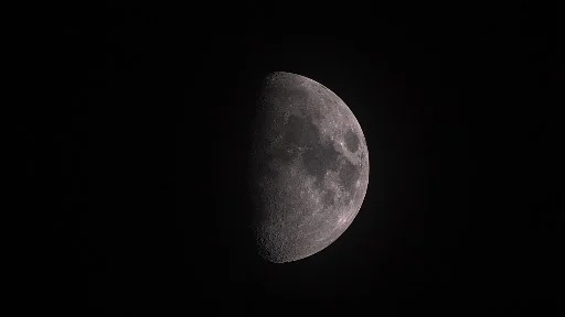 My First Night Time Moon Photo