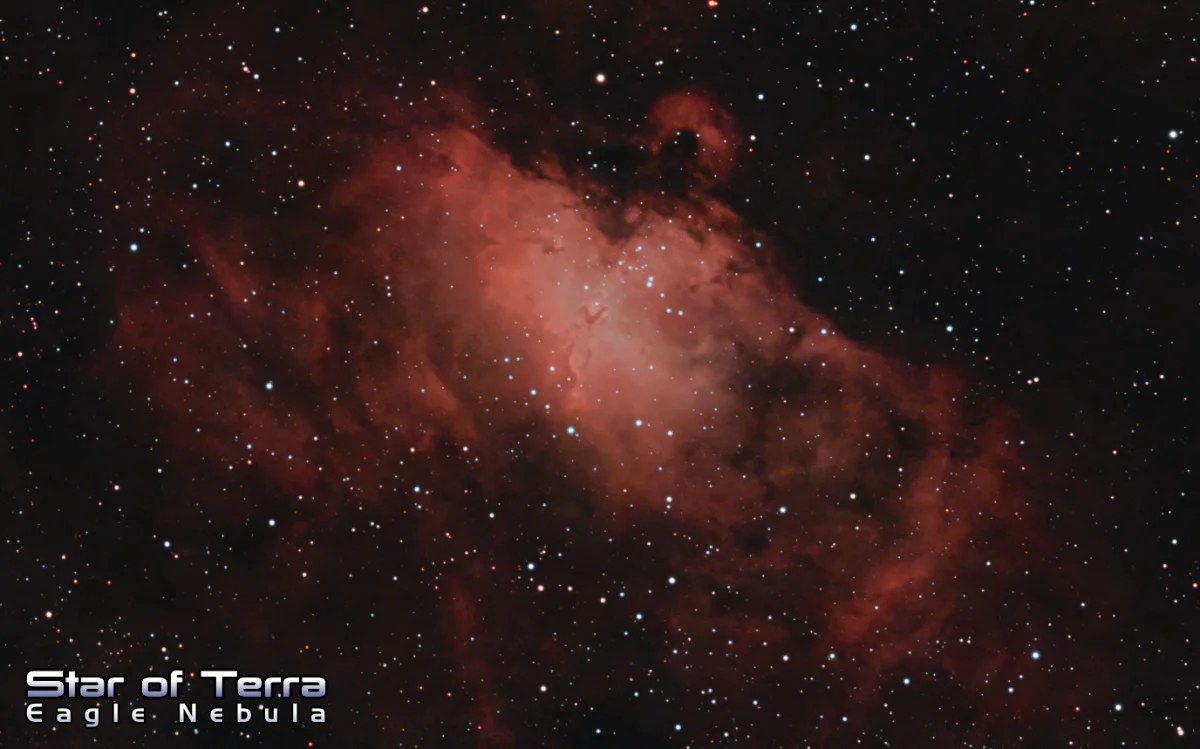Eagle nebula (M16) Bortle 9