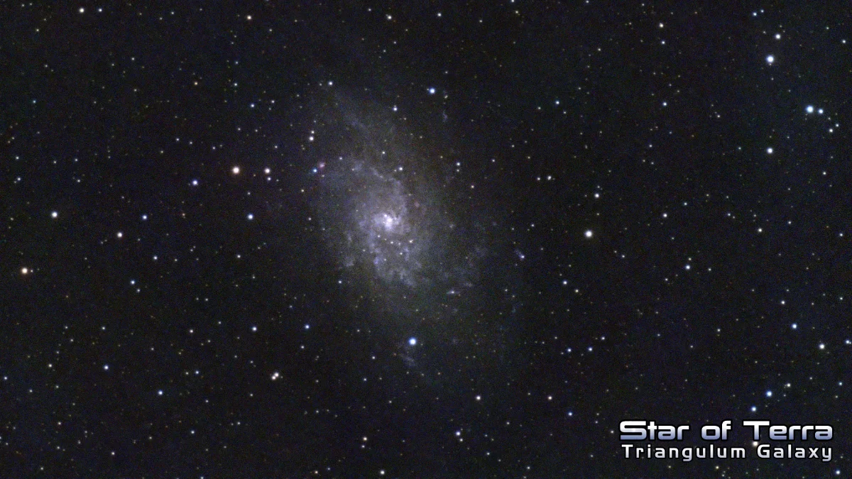 Triangulum galaxy (M33) Bortle 9