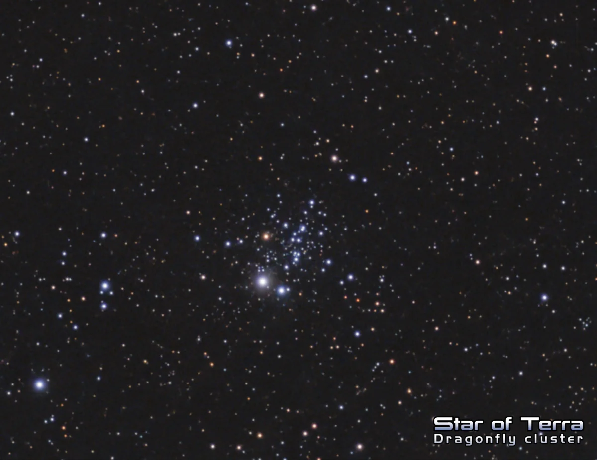 Dragonfly Cluster (C13) Bortle 9