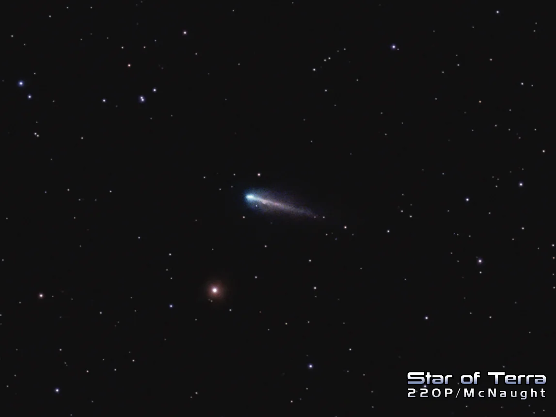 220p/McNaught Comet Bortle 9
