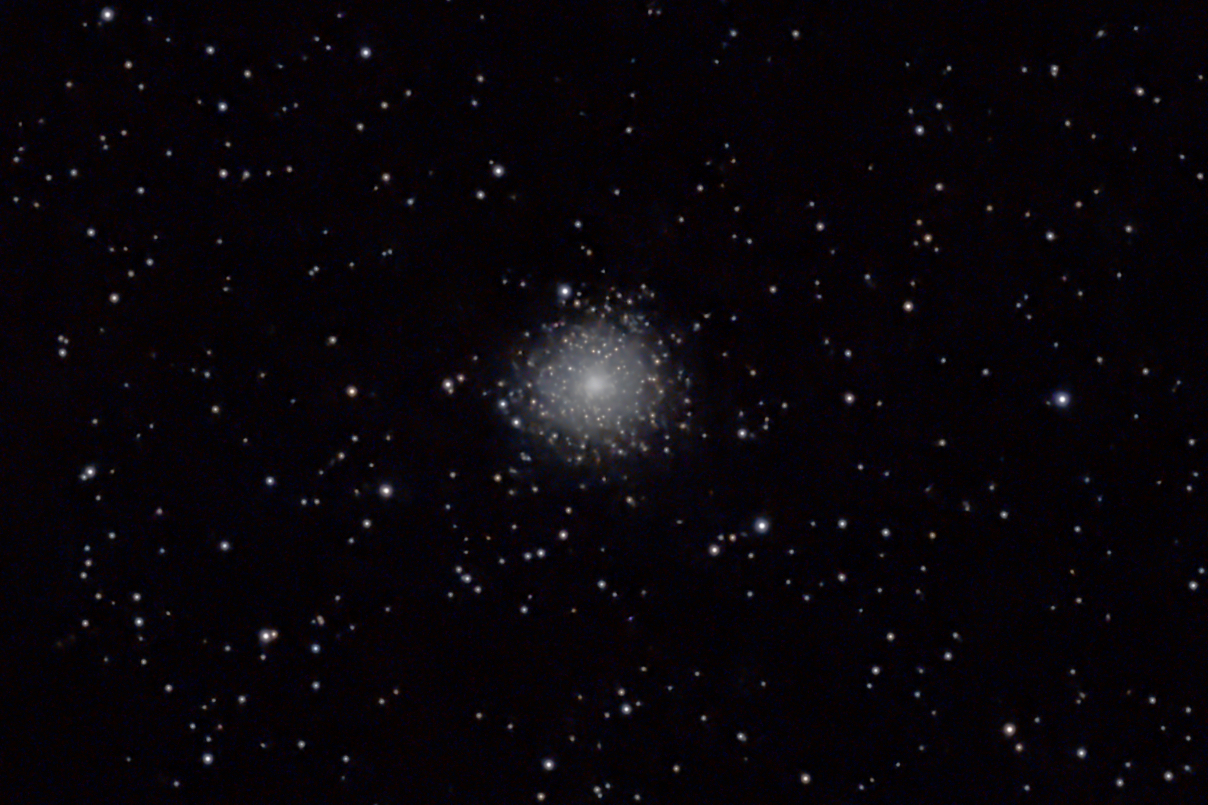 M2 Globular Cluster with Dwarf 3