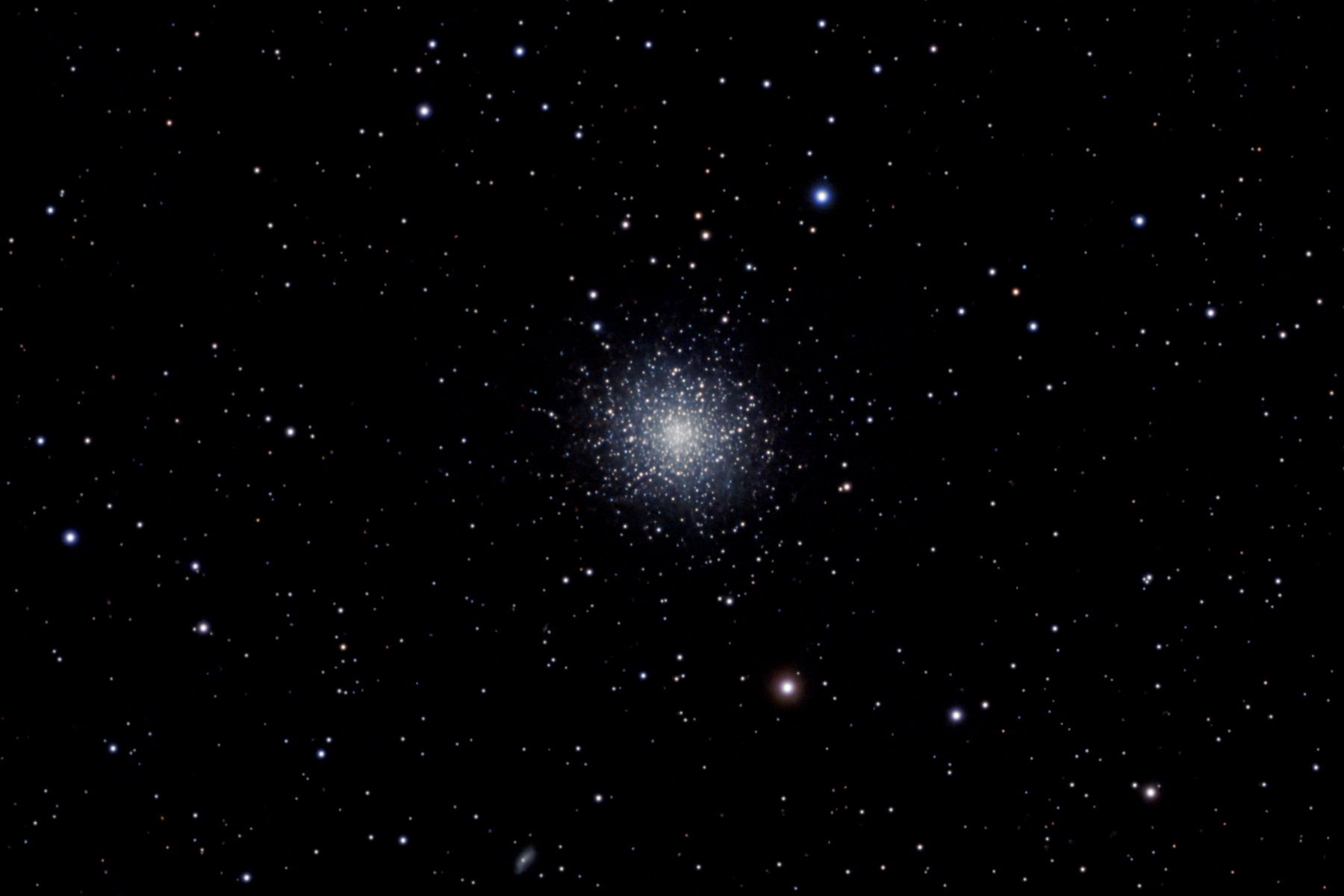 M13 Hercules Globular Cluster with Dwarf 3