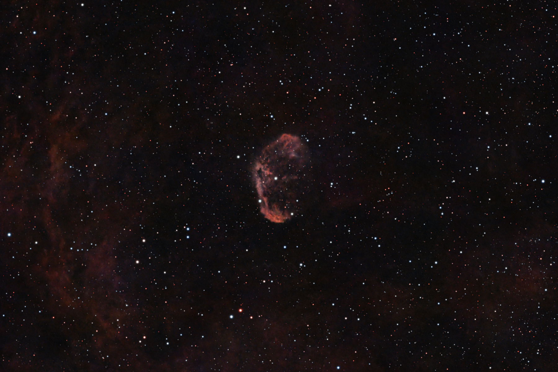 C 27 Crescent Nebula with Dwarf 3