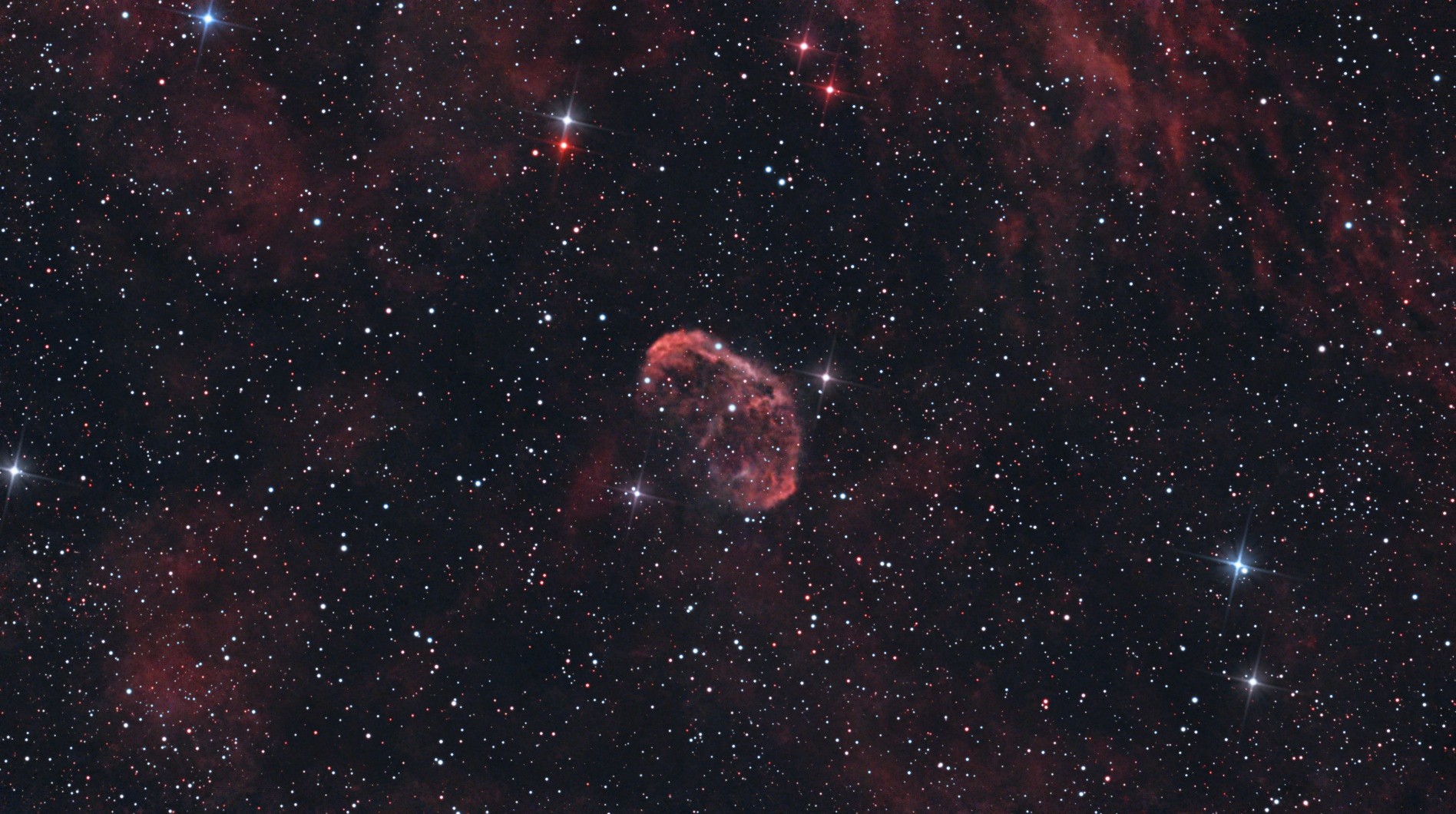 Crescent nebula