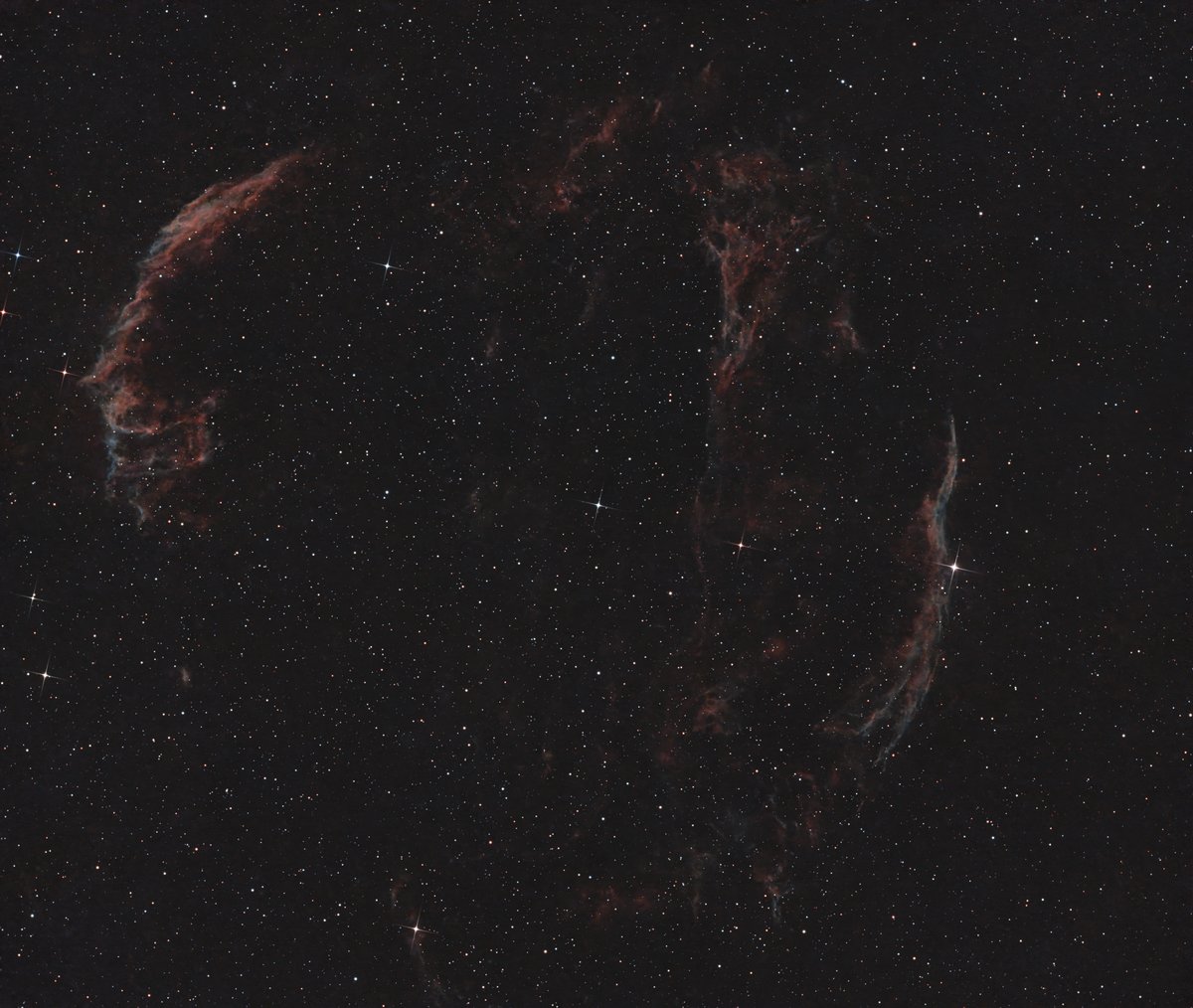 Eastern&western veil nebula
