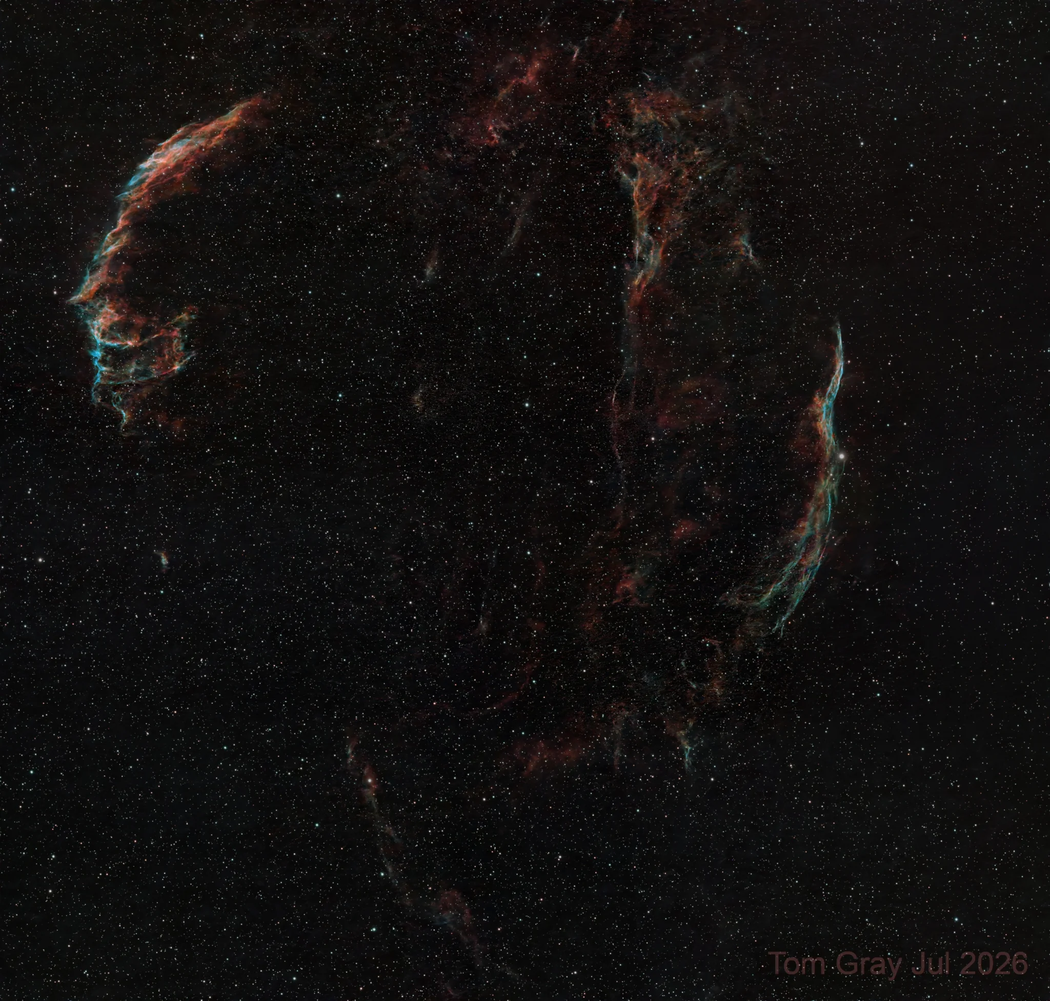 Veil nebula mosaic